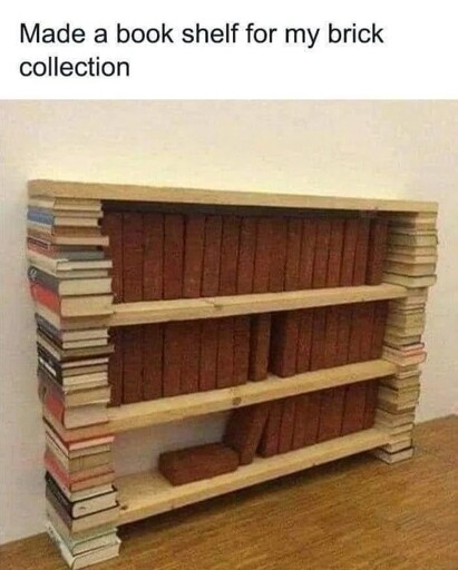 Fully stocked rule shelf